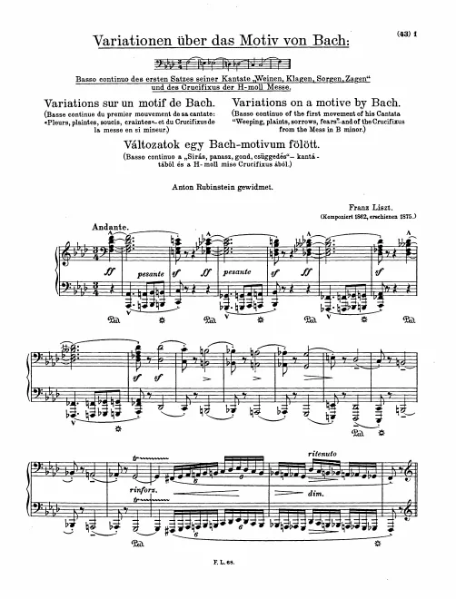 Complete Score (S.180)