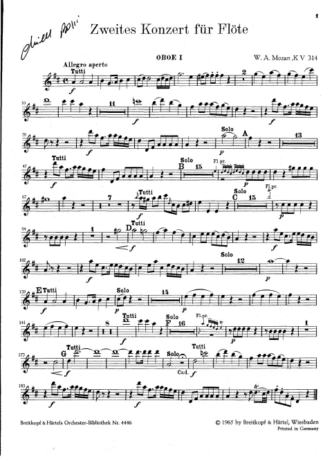 Oboe 1
