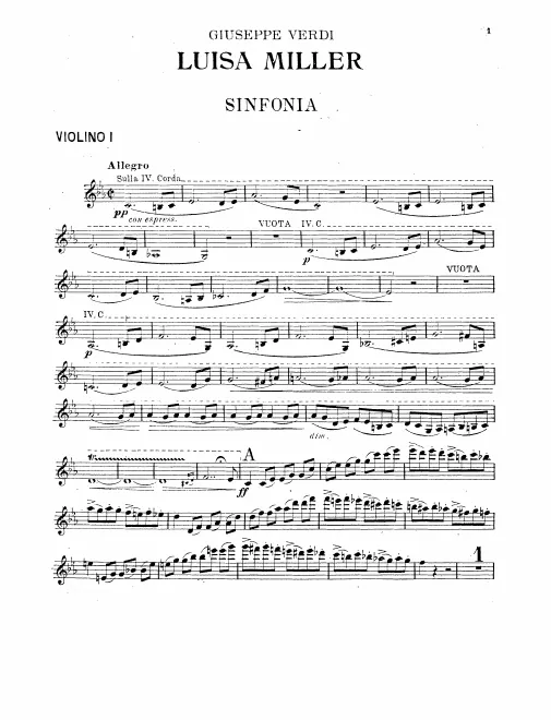Violins I