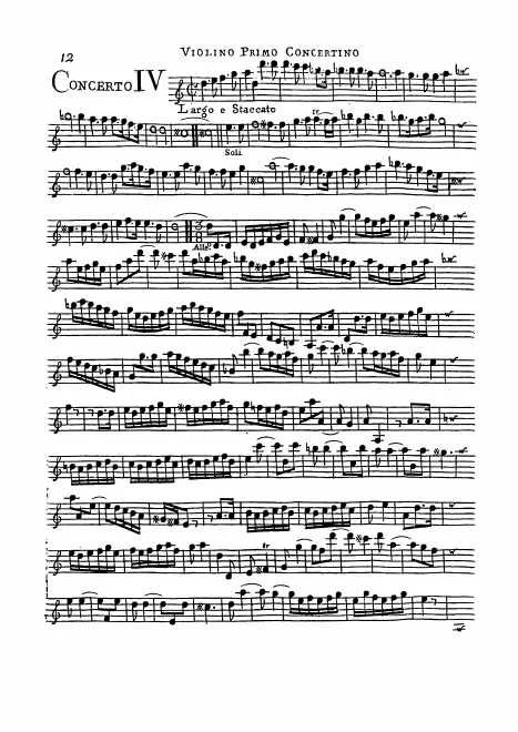 Violin I Concertino