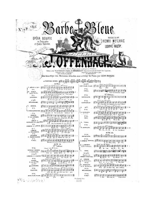 No.17. B , Couplets des aveux (extraits du duo): "Pierre, un beau jour" (Act II, Scene 2)