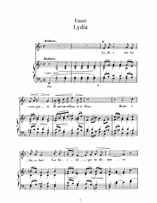 Complete Score (Original key, )