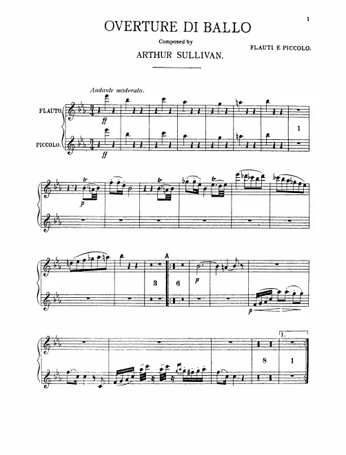 Flute 1/2 (also Piccolo)