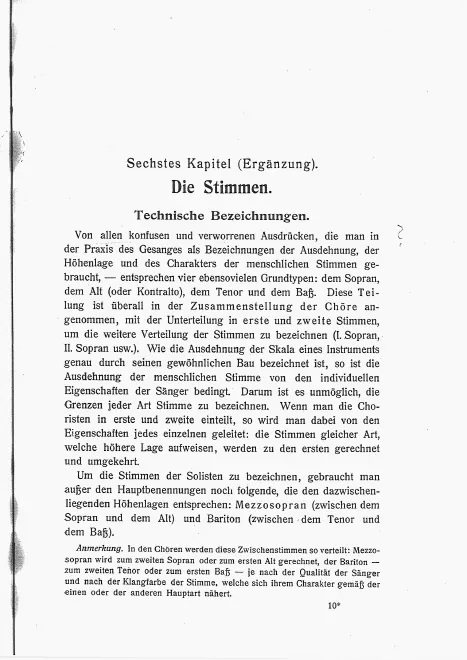 Kapitel 6: Die Stimmen
