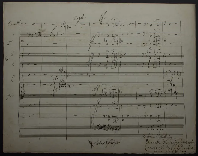 Incomplete Instrumental Score