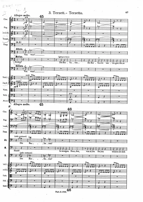 3. Terzett (Terzetto)