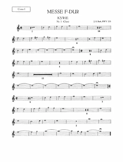 Horn 1, 2 (F)