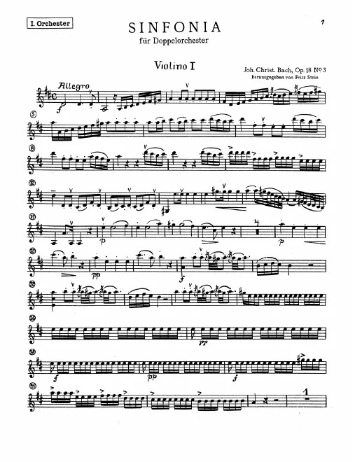 Violins I