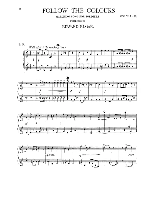 Horn 1/2, 3/4 (F)