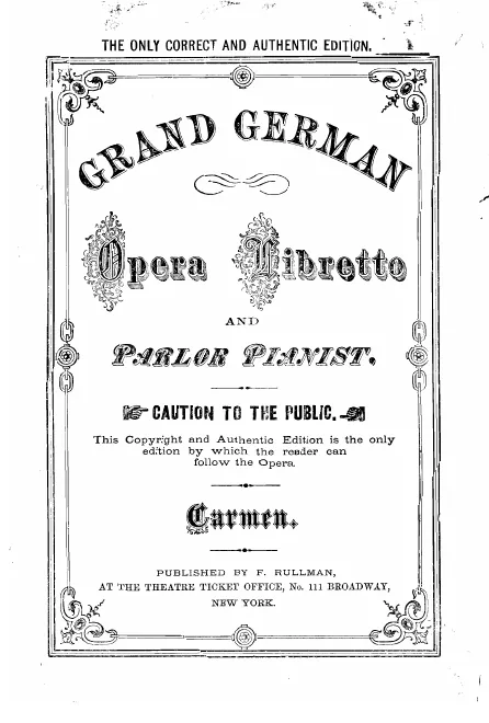 Complete Libretto