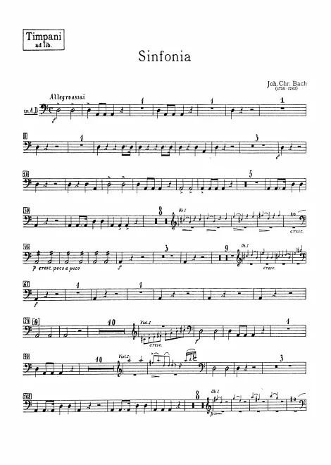 Timpani (ad. lib.)