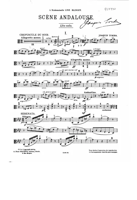 Viola Solo part