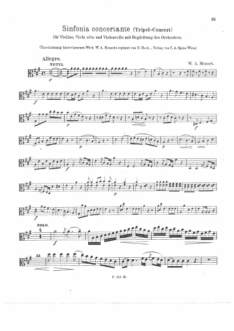 Viola Solo