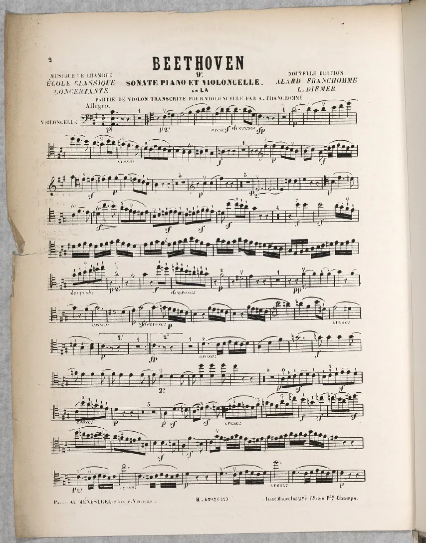 Cello Part (alternate)