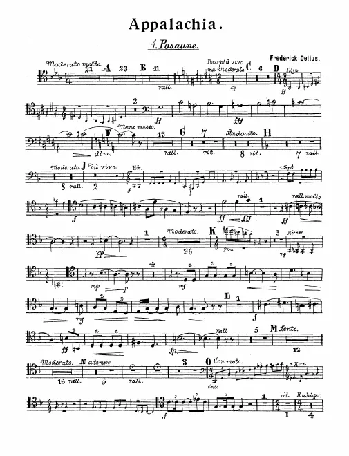 Trombone 1, 2, 3, Tuba