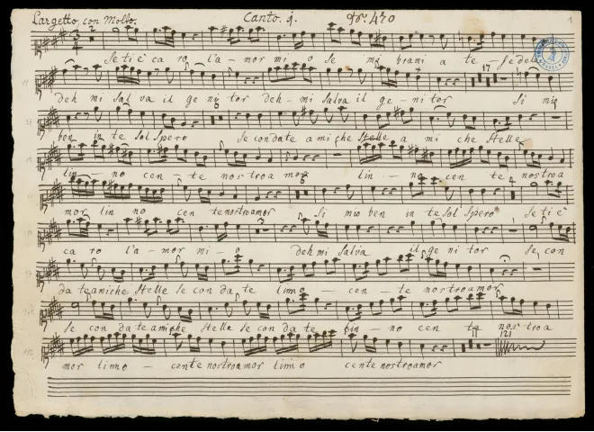 Duet: Se ti è caro l'amor mio