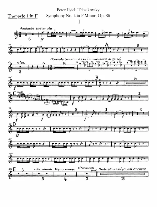 Trumpet 1, 2 (F)