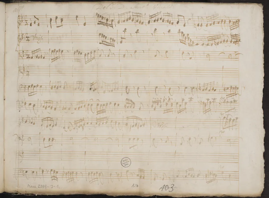 Act III, Sc.1. Aria of Elpina: Cerva ch'al monte lieta
