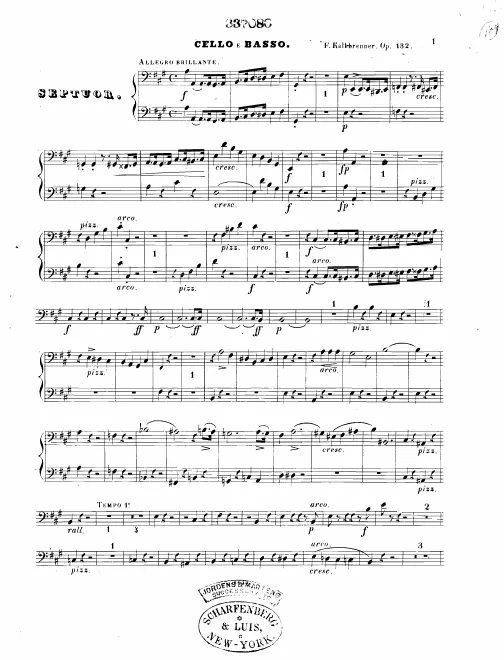 Cello and Bass Part