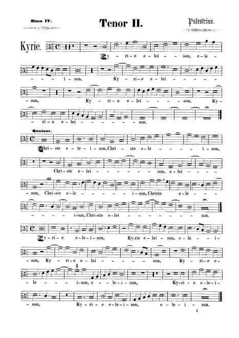 Tenor II (monochrome)