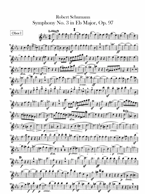 Oboe 1, 2