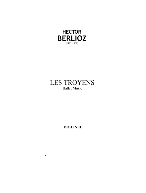 Violins II