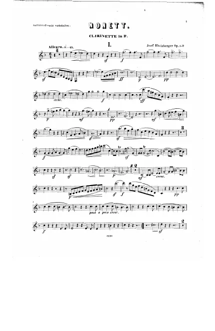Clarinet (B)