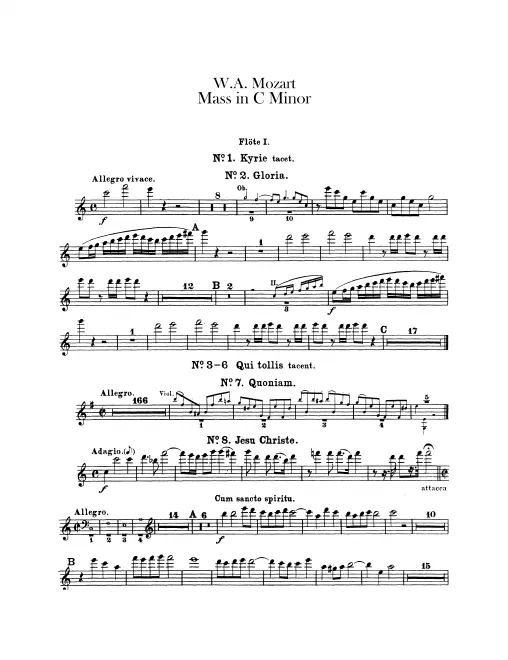 Flute 1, 2
