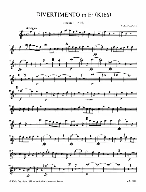 Clarinet 1 (B)