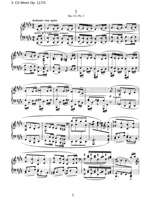 Intermezzo No.3