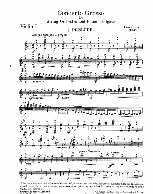 Violins I