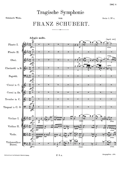 I. Adagio molto – Allegro vivace