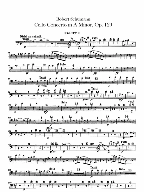 Bassoon 1, 2