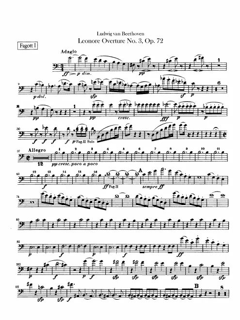 Bassoon 1, 2