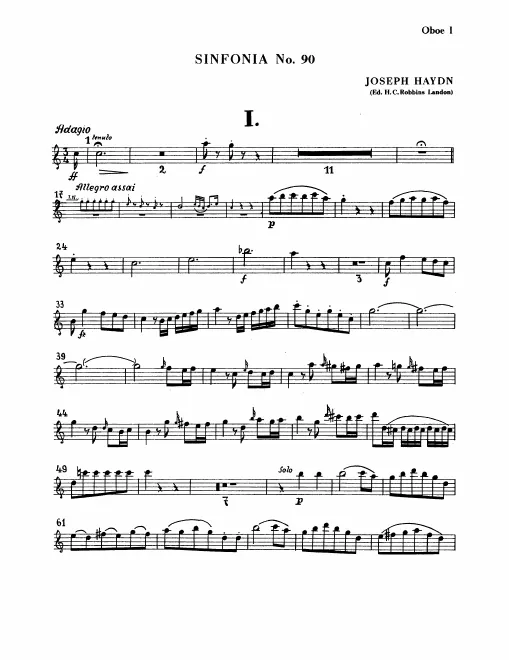 Oboe 1, 2