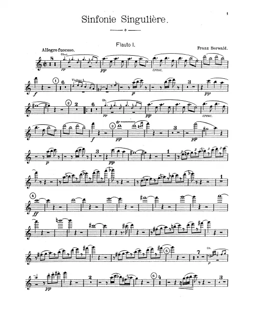 Flute 1, 2