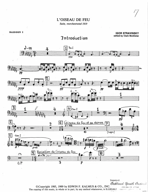 Bassoon 1, 2