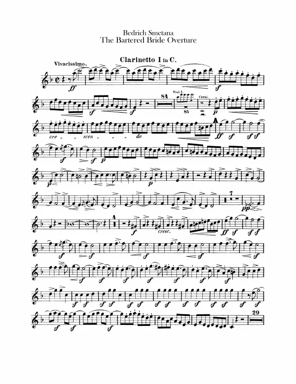 Clarinet 1, 2 (C)