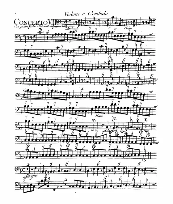 Basses and Continuo