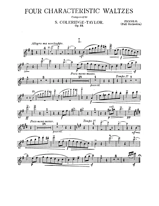 Piccolo, Flute 1/2
