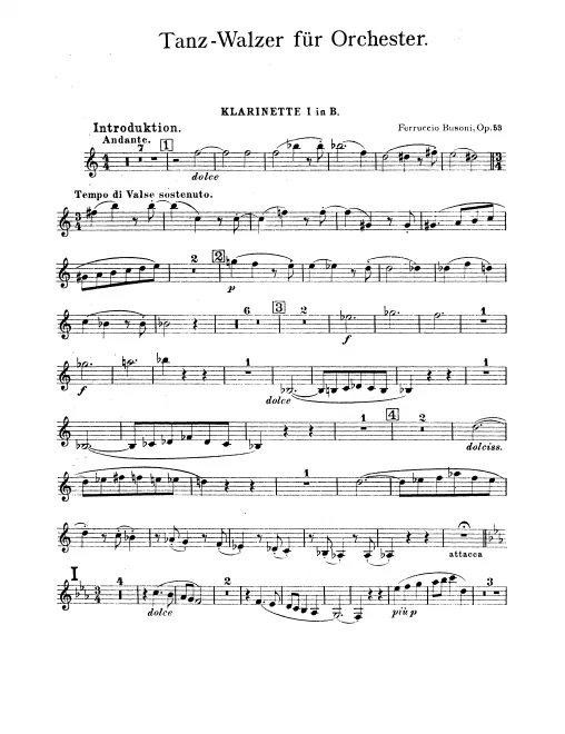 Clarinet 1, 2 (B)