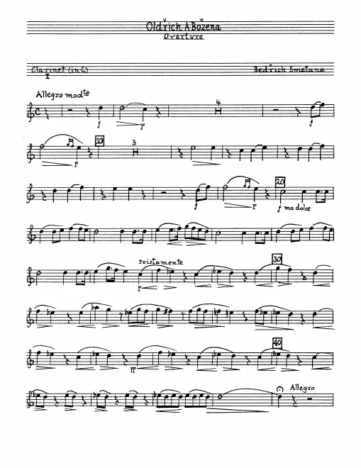 Clarinet 1, 2 (C)