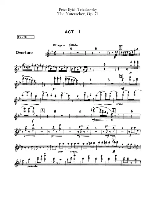 Flute 1, 2/Piccolo, 3/Piccolo