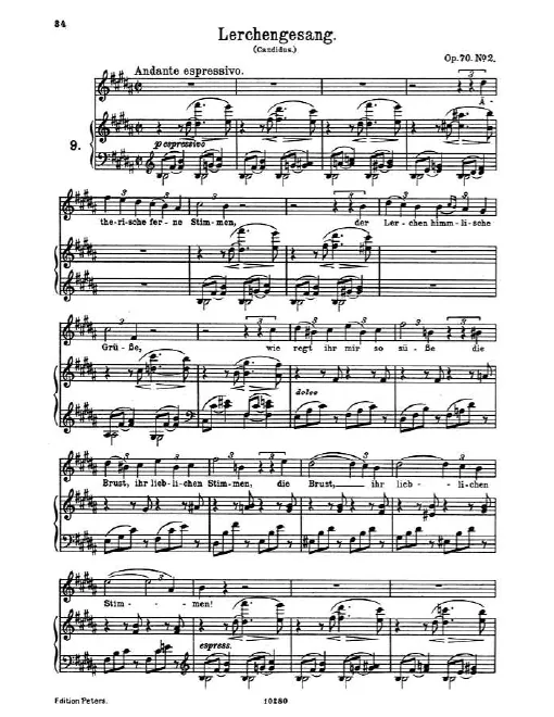 2. Lerchengesang