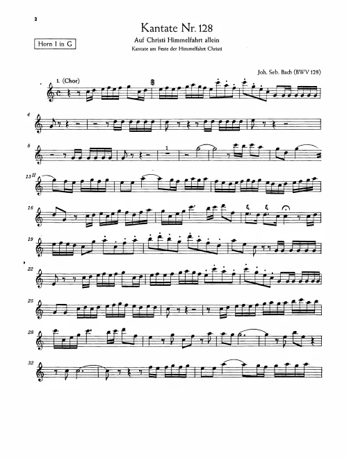 Horn 1, 2 (G)