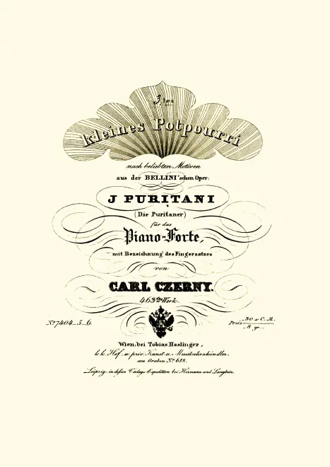 6. Kleines Potpourri No.3 nach beliebten Motiven aus I puritani