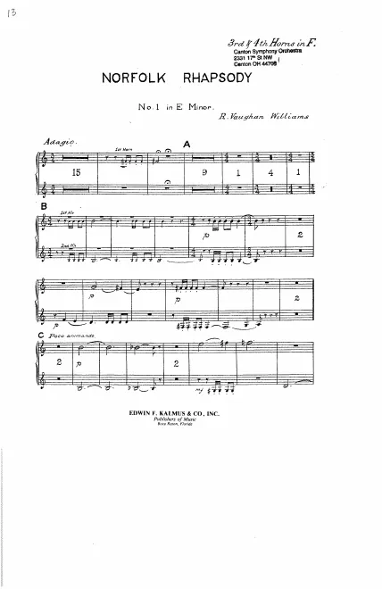 Horn 3/4 (F)