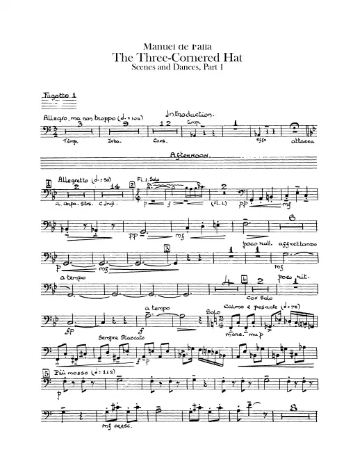 Bassoon 1, 2