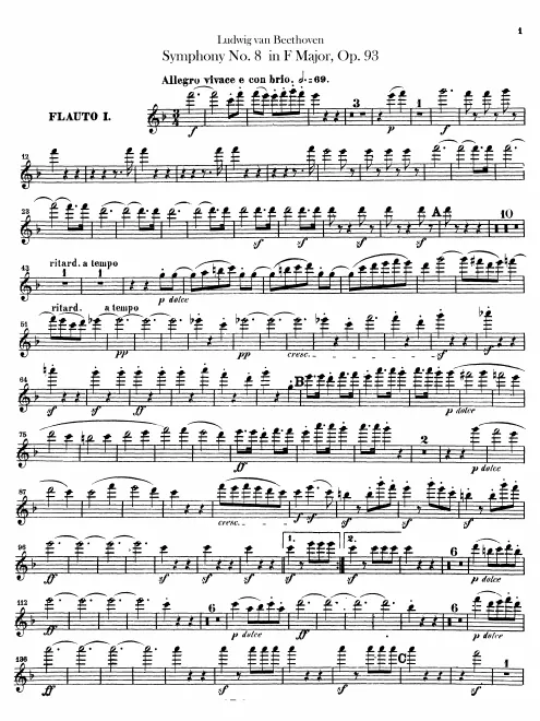 Flute 1, 2