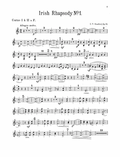 Horn 1/2, 3/4 (F)